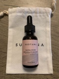 SUDTANA SACHA INCHI GINGER & TURMERIC NOURISHING FACIAL OIL 薑黃面部精華油 30ml