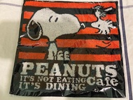 snoopy woodstock snoopy  cafe今治  小毛巾