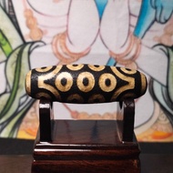 Genuine Old Mine Tibetan Old Mine Fire Offering Piece Congratulations Beads [21 Eyes Big Dzi Beads] 