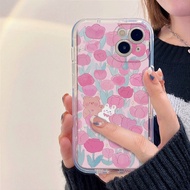 SAMSUNG RABBIT 20ULTRA S20+ S20 S20FE S21 S21+ S21ULTRa ULTRA S21FE S22 S22+ S22ULTRA ULTRA CASE COVER  FLOWER BEAR