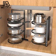 Kitchen Sink Pot Rack Under Pot Rack Stackable Pot Rack Multi-Function Kitchen Rack