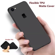 Designed for Vivo V7 1718 5.7 inch A BETTER MINIMALIST CASE Ultra Thin [1.5mm] Slim Fit Flexible Soft TPU Phone Casing Skin Silicone Anti-fingerprint Back Cover Finish Gel Rubber Jelly Case Protective (Matte Black)