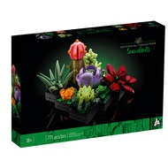LEGO Eternal flower bonsai decoration 10309 succulent 10311 orchids 10280 rose bouquet assembly LEGO