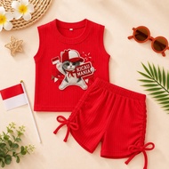 Tokolobo Girls' Set Miawmiaw August Clothes 1-3 years