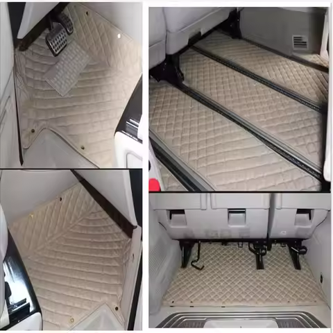 Custom special car floor mats for Mercedes Benz Vito W447 2025-2014 7 8 seats Full set Rugs waterpro