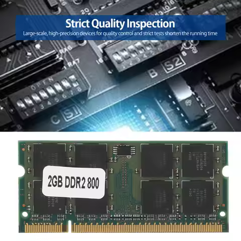 2G DDR2 Memory DDR2 2G 800MHZ for PC2-6400 Notebook Fully Compatible Memory for Intel/ 200Pin DDR2 D