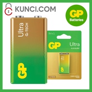 (NEW STOCK 2025)ORIGINAL GP ALKALINE 9V BATTERY SMART TAG BATTERY