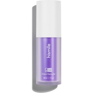 [30ml] Hismile toothpaste Purple Colour Corrector V34 Teeth Whitening strips Treatment Remove Yellow