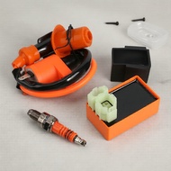 Complete Ignition Coil & CDI & Spark Plug Set for GY6 50-150cc Scooter ATV Set Koil Pencucuh, CDI & 
