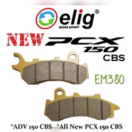 Elig Front Brake Pads PCX CBS 150 160 Disc Brake Pads PCX150 PCX160 Disc Pad PCX 160 150 ELIG em380