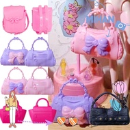 MIHAN Doll Handbag, Fashion Plastic 1/6 Doll Accessories,  5 Styles Doll Purse Accessories Doll Acce