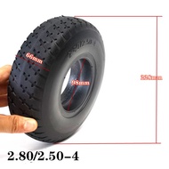 Tire 9-Inch Solid Tire 2.80/2.50-4 Elderly Mobility Scooter Tire For Razor/E300 Scooters Wheelchair Electric Bikes