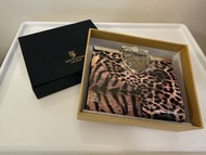 Omnia Crystal Leopard Print Wallet