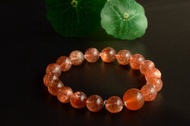 【晷曜】天然橙橘色金太陽手串手鏈