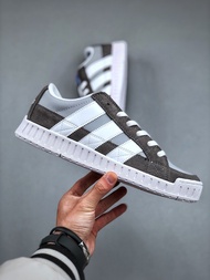 Adidas NRTN Low Top Retro Bread Style Grey White Wear-resistant Rubber Casual Shoes ไซส์36-45 (พร้อมกล่องรองเท้า)