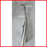 ▿ ◚ ∞ ↩ Power Pipe Big Elbow tri cut FULL SET for Wave 100/110/XRM 110/SMASH 115/110