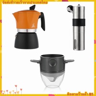 ( PRO+++ ) โปรแน่น.. 3/6Cup Moka Pot กาต้มกาแฟสดพกพา หม้อต้มกาแฟ พร้อมฐานรอง ที่กรองดริปกาแฟ สแตนเลส เครื่องบดกาแฟมือสแตนเลส ราคาสุดคุ้ม เครื่อง ชง กาแฟ เครื่อง ชง กาแฟ สด เครื่อง ชง กาแฟ แคปซูล เครื่อง ทํา กาแฟ