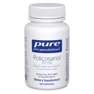 Pure Encapsulations Policosanol 20 mg | Hypoallergenic Supplement Supports Healthy Lipid Metabolism