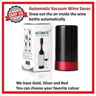 SHOP24 Automatic Vacuum Wine Saver Electric Vacuum Wine Stoppers Keep your wine fresh for more than 7 days after open