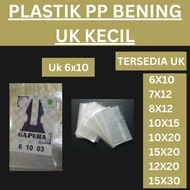 Clear PP plastic bag 6x10, clear plastic