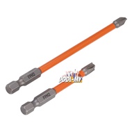 【DOOL】65mm 110mm  Special Slotted Cross Screwdriver Bit for Electrician FPH2