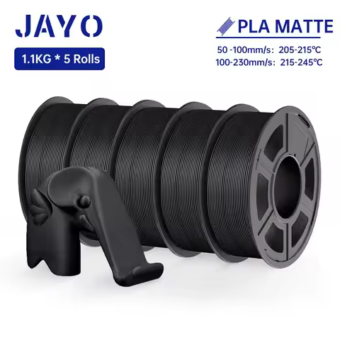 JAYO PLA Matte Filament 1.75MM 3D Printer Filament PLA Series 1.1KG/Roll 5 Rolls/set PETG 3D Printin