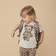 Australia Huxbaby Organic Cotton Leopard Print Bear Top