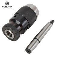 [SONONIA] 0-13mm MK2 Auto Tighten Durable Lathe Tool MT2-B16 Arbor  Keyless Machine