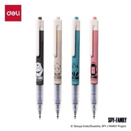 Deli SF999-J Spy Play House Two-Dimensional Joint Pen Straight Liquid Pen Quick-Drying Press Straigh