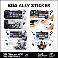 Rog Ally Skin Sticker Protective Skin Decal for ROG Ally,Custom Stickers Vinyl Cover for ROG Ally Handheld Gaming