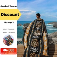 Ethnic Woven Batik Cloth, Troso Jepara Indonesia Blanket, Ntt Toraja Lombok Motif