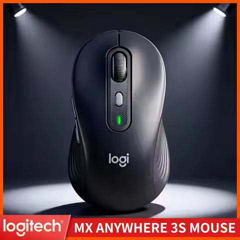 Logitech MX Anywhere 3S High DPI Wireless Mouse for Photo Editing Precision Tracking Design