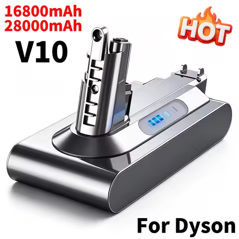 For Dyson V10 Battery V10 Animal Absolute Fluffy Cordless Vacuum Cleaner NEW 25.2V 16800mAh-28000mAm