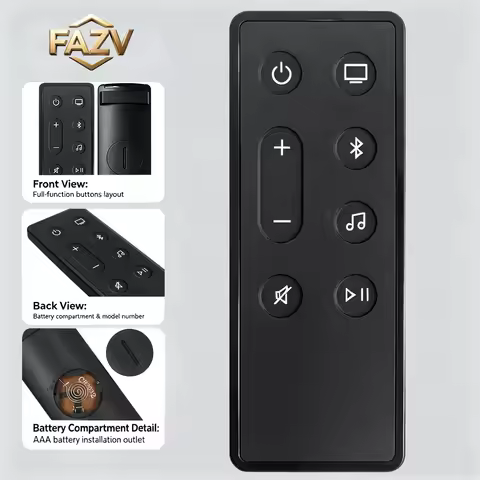 FAZV Remote Control for Bose Smart Soundbar 300/550/600 Soundbar Speaker