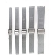 NZZXTO Replacement Stainless Steel Watch Band for Skagen Bering Uni Watches with Screw，Fits More Siz