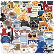 ❉ Gilmore Girls Series 04 Stickers ❉ 50Pcs/Set DIY Waterproof Fashion Doodle Decals Stickers