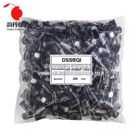 20-1000pcs 50V 35V 25V 16V 10V Electrolytic Capacitor 0.1UF 1UF 4.7UF 10UF 22UF 47UF 100UF 220UF 470