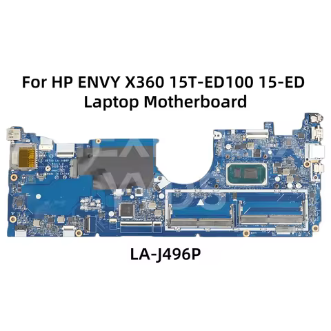 For HP ENVY X360 15T-ED100 15-ED Laptop Motherboard LA-J496P M20700-601 M20703-601 M20704-601 I5 I7 