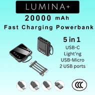 CCC 3C Power Charging Power Bank Powerbank 20000 Mah