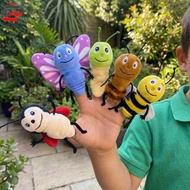 PINOU Animal Finger Puppets, Storytelling Educational Insect Series Puppets, Pacifying Doll Role Pla