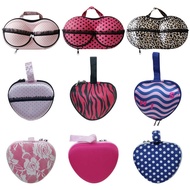 Portable Outdoor EVA Bra Storage Bag Exquisite Girl Travel Bra Case Bra Storage Box
