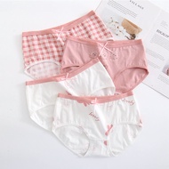 Development Period Girl Underwear Pure Cotton 100% Underpants 13 Middle School Students 15 Young Adu