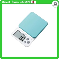 Tanita Digital Cooking Scale with Silicone Cover - Accurate to 0.1g, Max 2kg, Space-Saving Hook Func