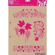 Fun Deco Stencil ~ FDL027