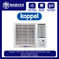 Koppel 1.5HP EVO Series (Manual) Window Type Non-Inverter Aircon KWR-12M4A2