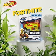 READY STOCK Fortnite Nerf Micro AR-L Soft Bullet Gun Dart Blaster Weapon Kids Chirdren Gift Birthday
