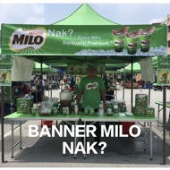 BANNER MILO NAK??? (Size 8x2 / Size 8x3 / Size 10x2 / Size 10x3) Design