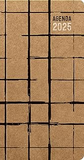 Kraft Journal Squared Made in France S17 9 x 17 cm