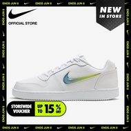 Nike Mens Ebernon Low Premium Shoes - White