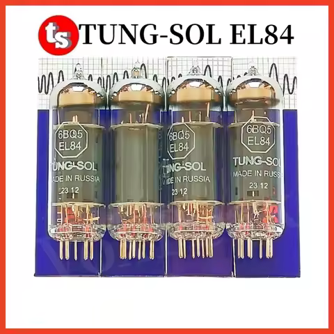 TUNG-SOL EL84 6BQ5 Vacuum Electron Tube Upgrade EL84 6BQ5 6P14 N709 6N14N HII Audio Tubes Valve Amp 